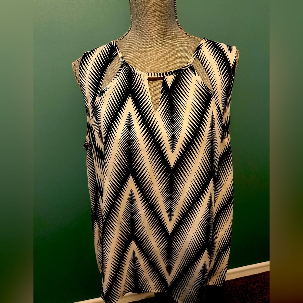 Kardashian Kollection tank top blouse, XL